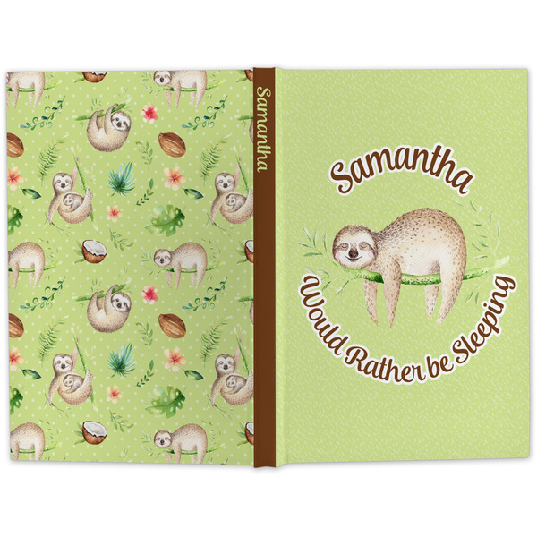 Sloth Large Hard Cover Journal - Apvl