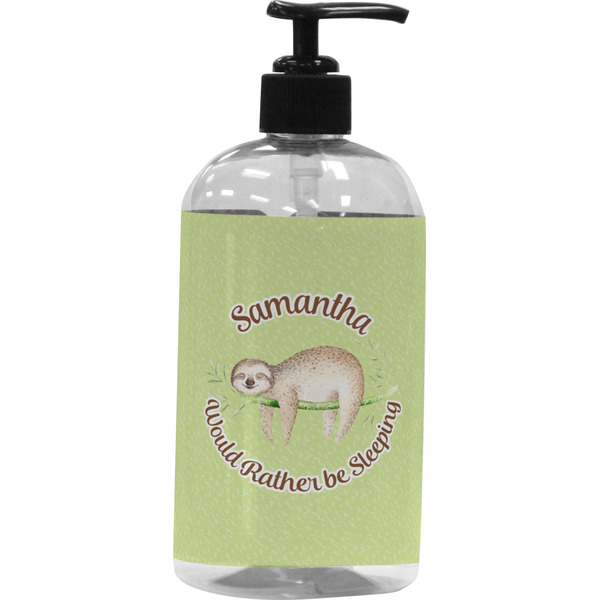 Custom Sloth Plastic Soap / Lotion Dispenser (Personalized)