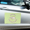 Sloth Large Rectangle Car Magnets- In Context