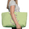 Sloth Large Rope Tote Bag - In Context View