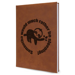 Sloth Leather Sketchbook (Personalized)