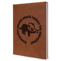 Sloth Leather Sketchbook (Personalized)