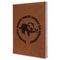 Sloth Leather Sketchbook - Large - Single Sided (Personalized)