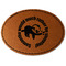 Sloth Leatherette Patches - Oval