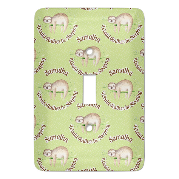 Custom Sloth Light Switch Cover (Personalized)