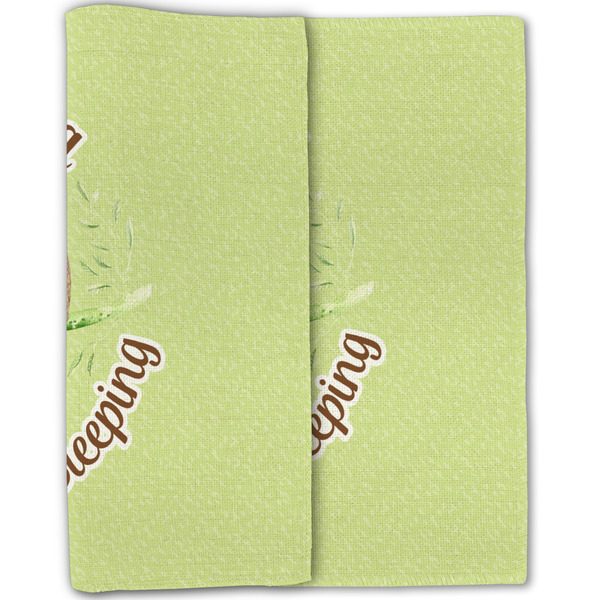 Sloth Linen Placemat - Folded Half (double sided)