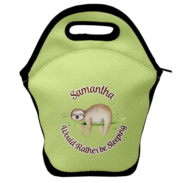 Custom Sloth Lunch Bag w/ Name or Text