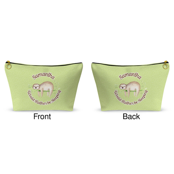 Sloth Makeup Bag (Front and Back)