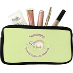 Sloth Makeup / Cosmetic Bag - Small (Personalized)