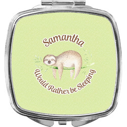 Sloth Compact Makeup Mirror (Personalized)