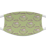 Sloth Cloth Face Mask (T-Shirt Fabric) (Personalized)