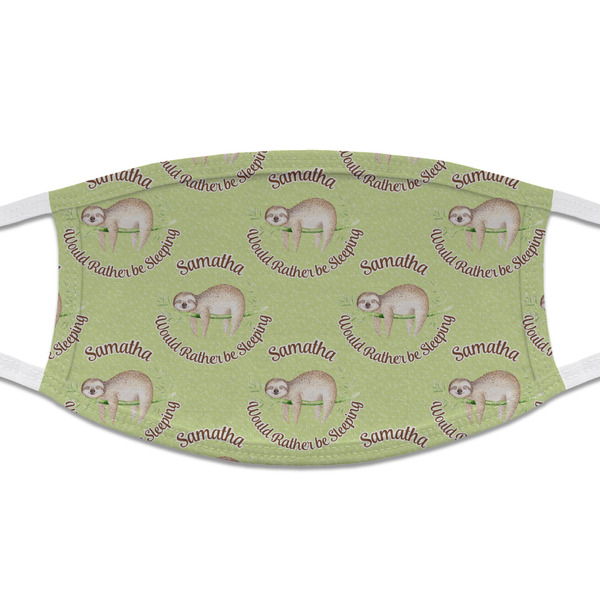 Custom Sloth Cloth Face Mask (T-Shirt Fabric) (Personalized)