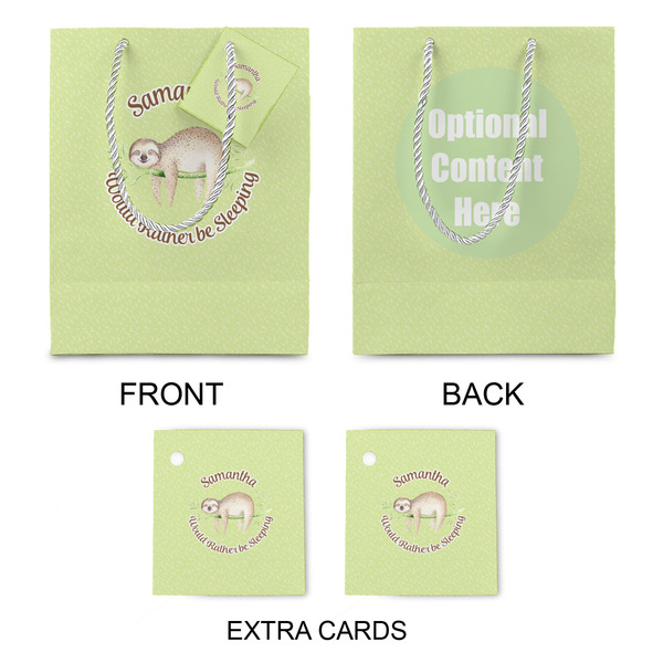 Sloth Medium Gift Bag - Approval