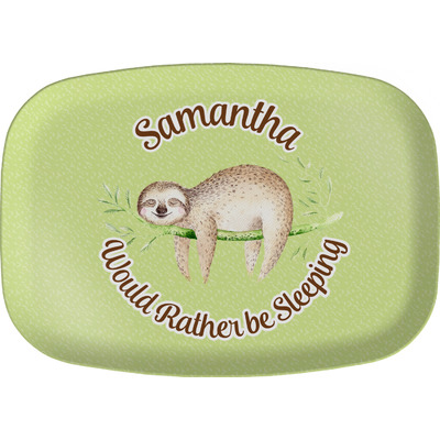 Sloth Melamine Platter (Personalized)