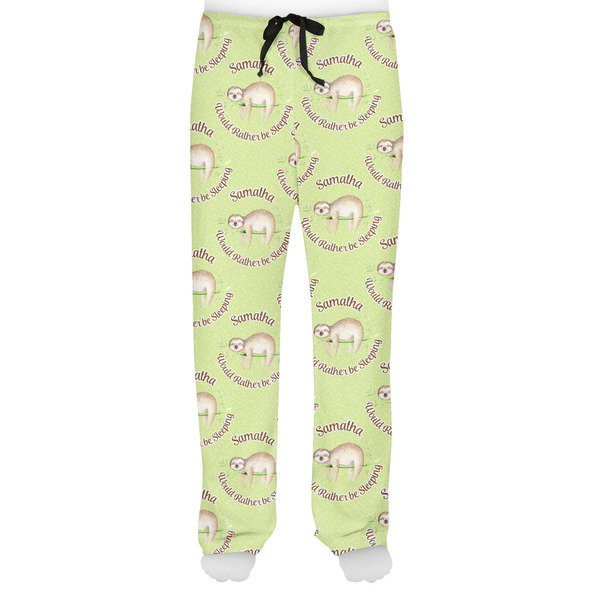 Sloth Men's Pjs Front - on model