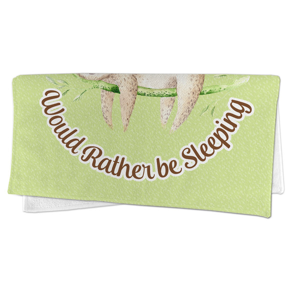 Sloth Microfiber Dish Rag - FOLDED (half)