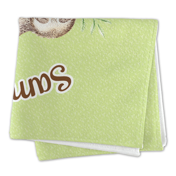 Sloth Microfiber Dish Rag - FOLDED (square)