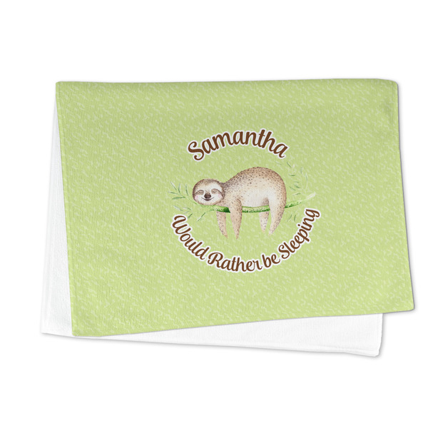 Sloth Microfiber Dish Towel - FOLDED HALF