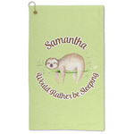 Sloth Microfiber Golf Towel - Large (Personalized)