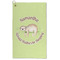 Sloth Microfiber Golf Towel (Personalized)