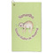 Sloth Microfiber Golf Towel (Personalized)