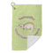 Sloth Microfiber Golf Towels Small - FRONT FOLDED