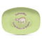 Sloth Plastic Platter - Microwave & Oven Safe Composite Polymer (Personalized)
