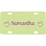 Sloth Mini/Bicycle License Plate (Personalized)