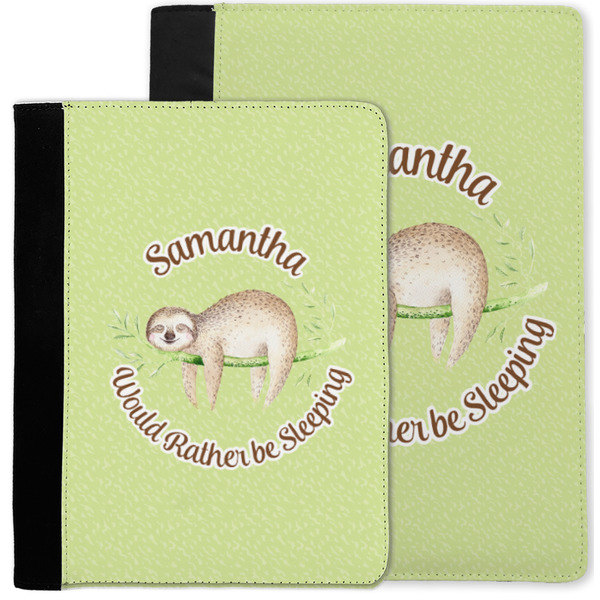 Sloth Notebook Padfolio - MAIN