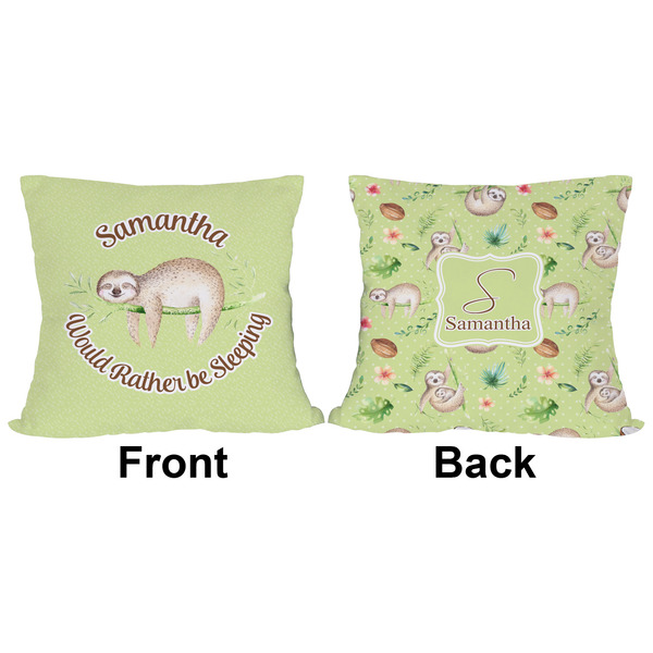 Sloth Outdoor Pillow - 18x18