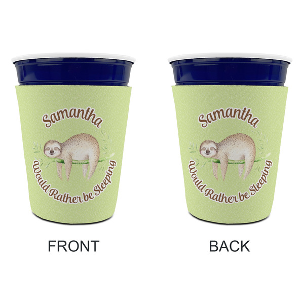 Sloth Party Cup Sleeves - without bottom - Approval