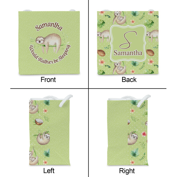 Sloth Party Favor Gift Bag - Matte - Approval