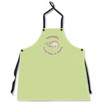 Sloth Apron Without Pockets w/ Name or Text