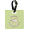 Sloth Personalized Square Luggage Tag