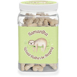Sloth Dog Treat Jar (Personalized)