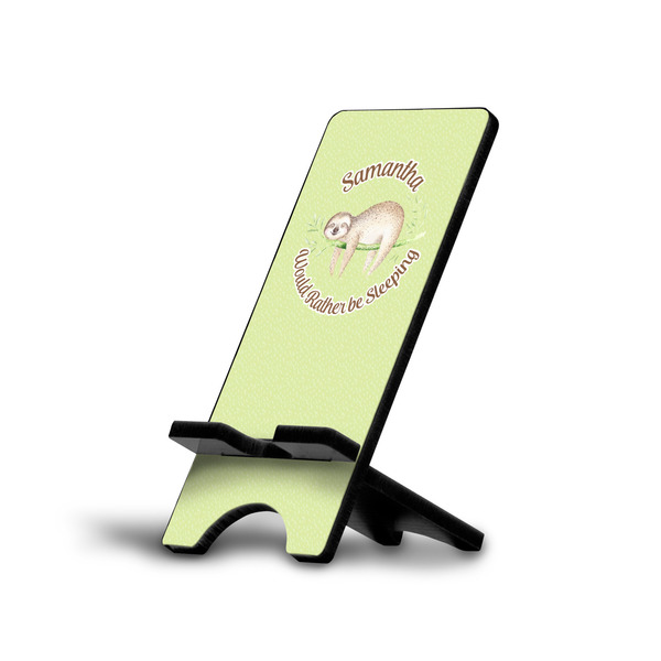Custom Sloth Cell Phone Stand (Large) (Personalized)