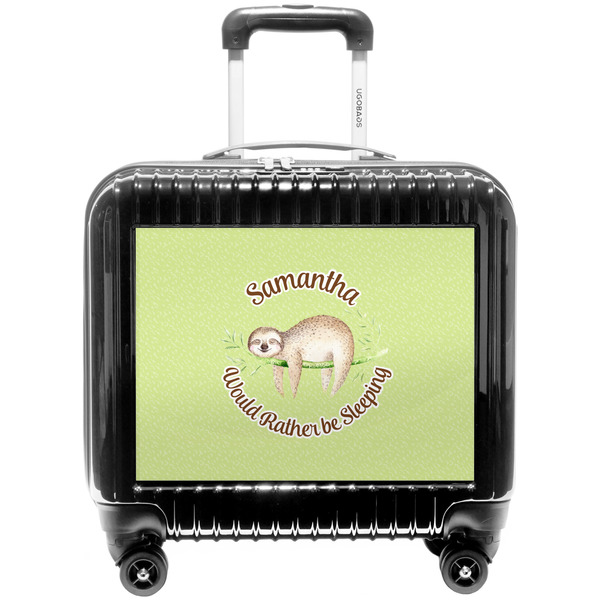 Custom Sloth Pilot / Flight Suitcase (Personalized)