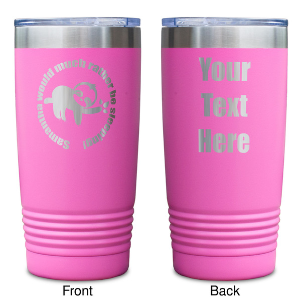 Sloth Pink Polar Camel Tumbler - 20oz - Double Sided - Approval