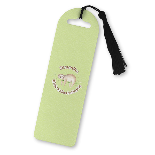 Custom Sloth Plastic Bookmark (Personalized)