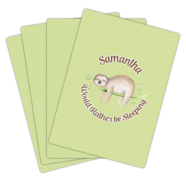Sloth Playing Cards - Hand Back View