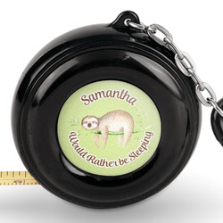 Sloth Pocket Tape Measure - 6 Ft w/ Carabiner Clip (Personalized)
