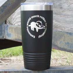 Sloth 20 oz Stainless Steel Tumbler (Personalized)