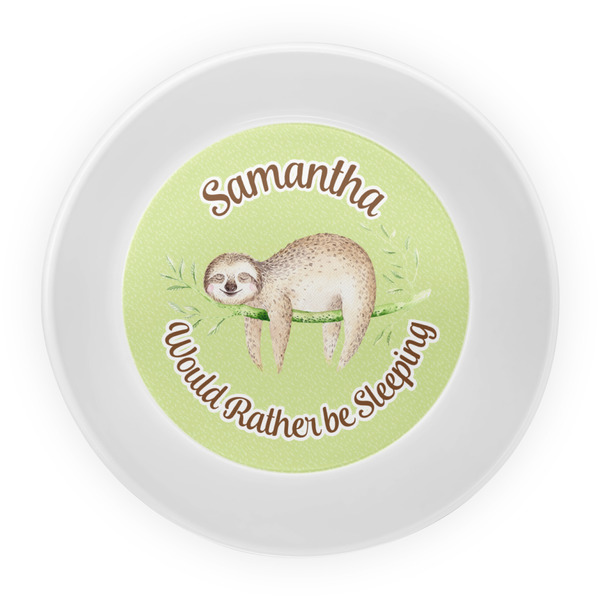 Sloth Melamine Bowl - Center