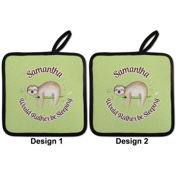 Sloth Pot Holders - Set of 2 APPROVAL