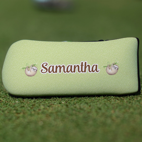Custom Sloth Blade Putter Cover (Personalized)