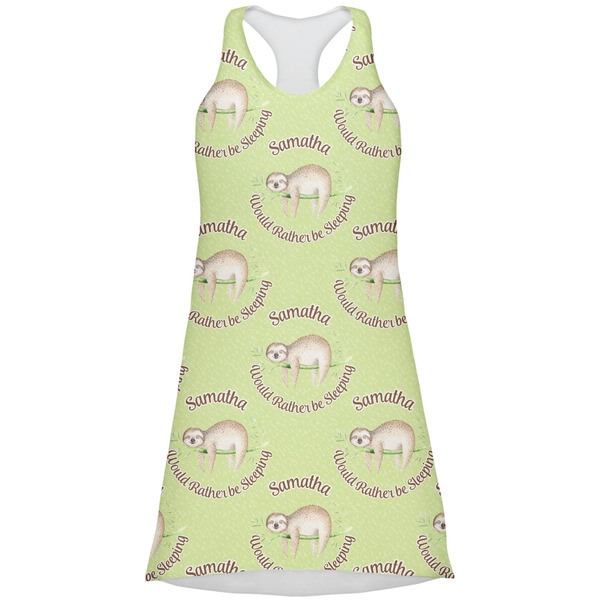 Custom Sloth Racerback Dress - Medium (Personalized)