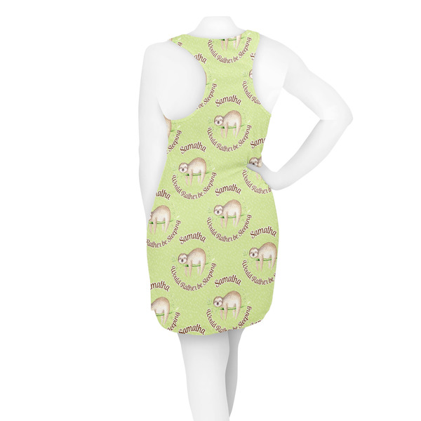 Sloth Racerback Dress - On Model - Back