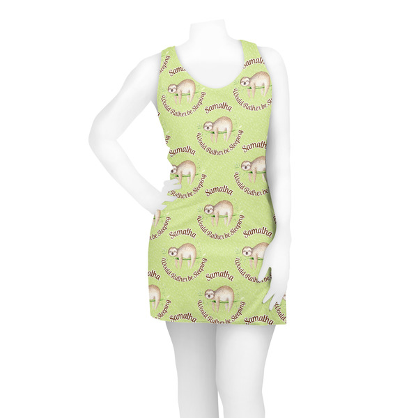 Sloth Racerback Dress - On Model - Front