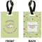 Sloth Rectangle Luggage Tag (Front + Back)