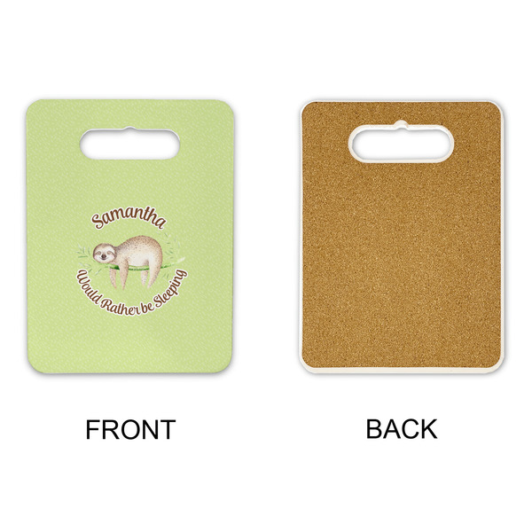 Sloth Rectangle Trivet with Handle - APPROVAL